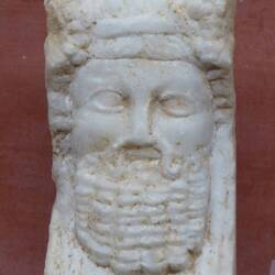 Plaster relief of Bacchus. 1st c AD