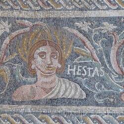 Mosaic of the seasons (Summer) 4th c AD