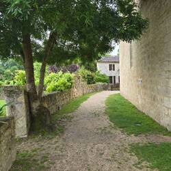 Pleasant paths around the church