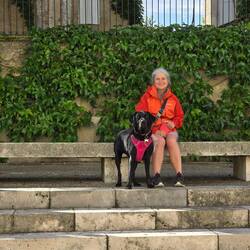 Taking a few minutes to enjoy the surroundings