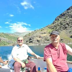 Bootsfahrt auf dem aufgestauten Euphrat