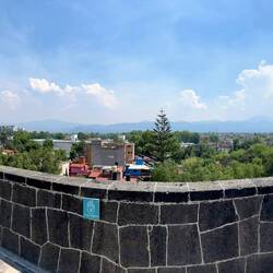 View from the top of the pyramid