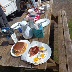 Frühstücken