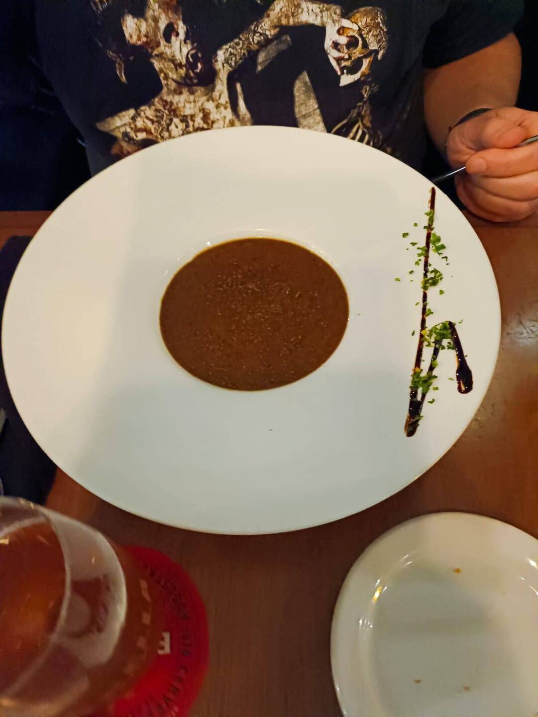 Bohnensuppe beim Spanier in Montreal