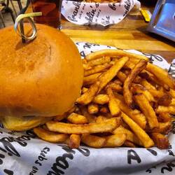 Buger im Franklin's Montreal
