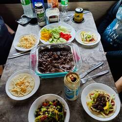 Wraps mit Pulled Beef