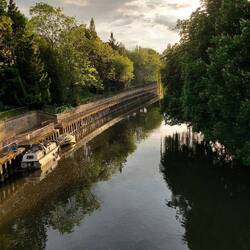 Wunderschönes Abendlicht