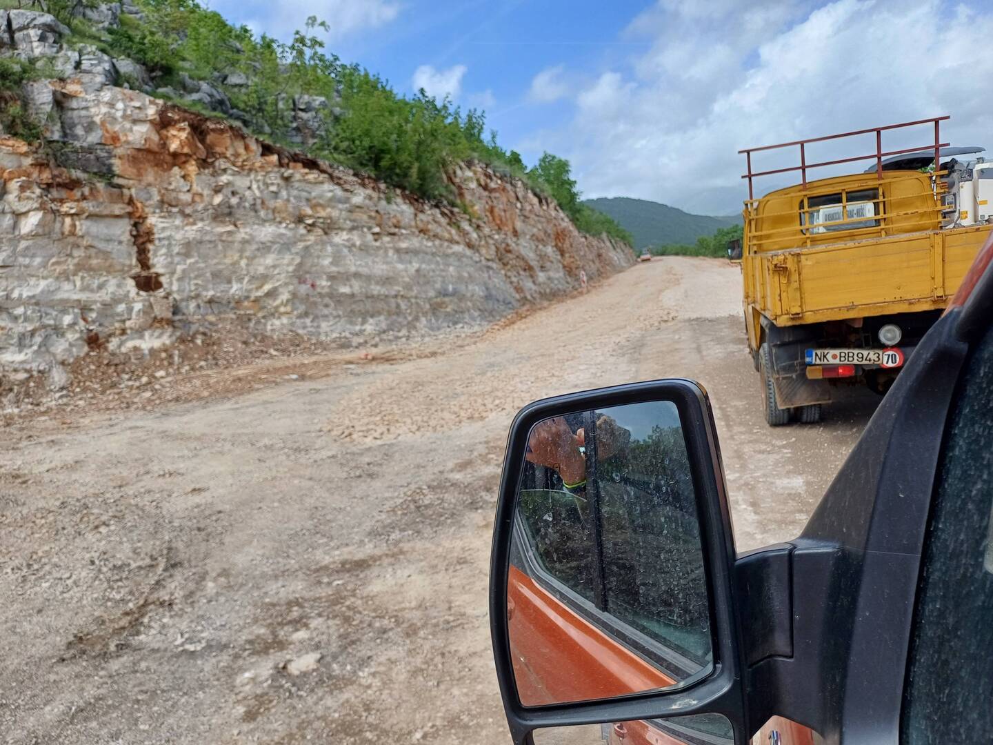Baustelle, da müssen wir durch