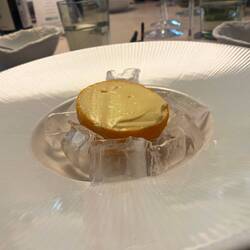 Vegan mandarin icecream