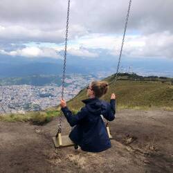 Schaukeln auf über 4.000m Höhe