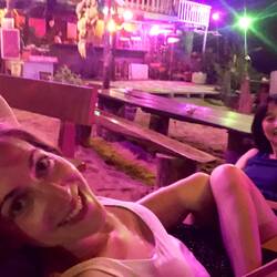 Abends am Strand in einer Hängematte liegen und einen Drink genießen - Träumchen!