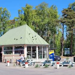 touristische Einrichtungen in Parkplatznähe