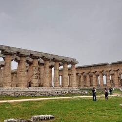 The Temples of Neptune/Zeus and Temple of Hera, sister and wife of Zeus, side by side