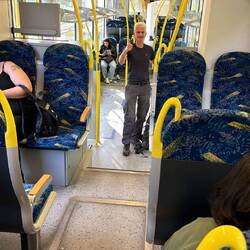 Wir reisen mit dem Zug nach Soltau