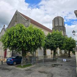 The not so pretty concrete water tower was built in 1955, the first time running water was available