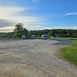 View of the aire and sevice point (on right)