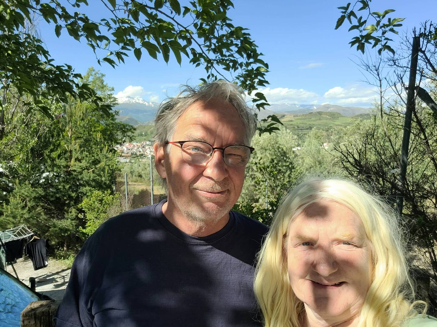 Im Hintergrund die Sierra Nevada