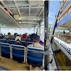 The Xplorer is the boat that will be taking us on off-ship excursions.