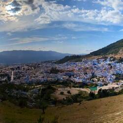 Blick von der Moschee