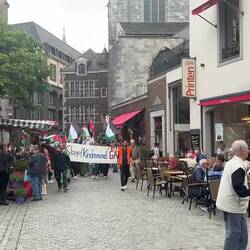 Auch Aachen begrüsst mit einer Demo