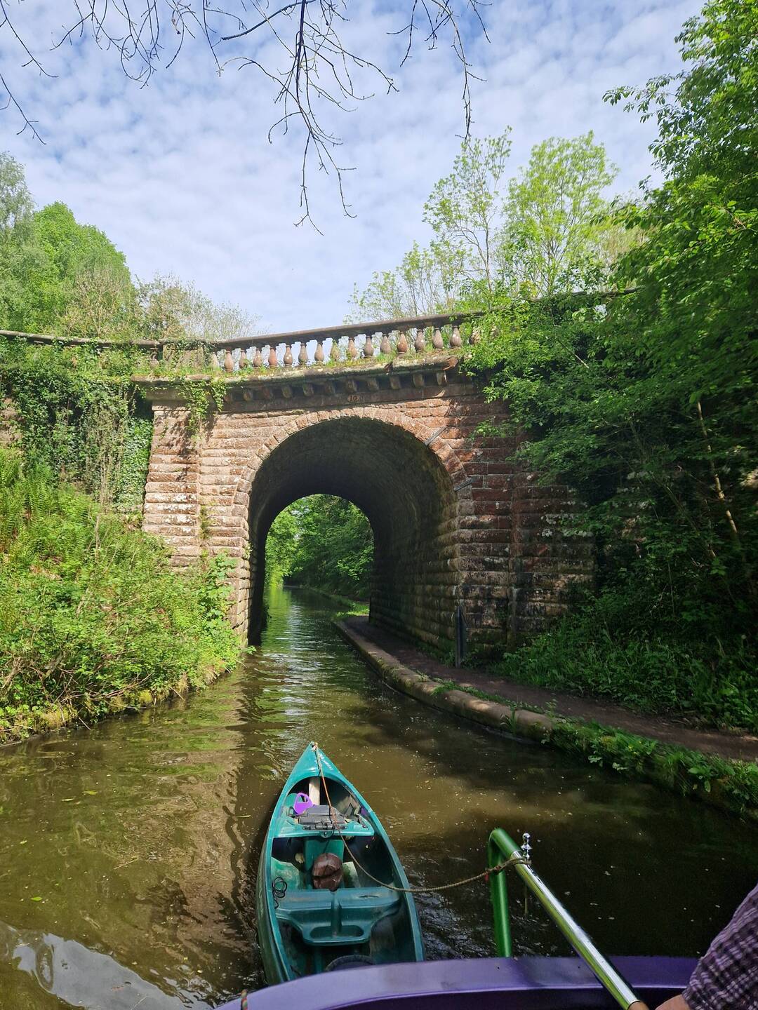 One of the last tall bridges on the Shroppie