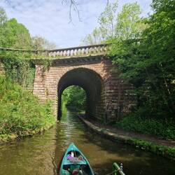 One of the last tall bridges on the Shroppie