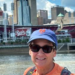 View of the Great American Baseball Stadium, home of the Red Stockings!