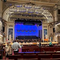 Inside of the Cincinnati Music Hall