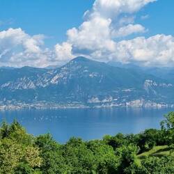 Erster Blick auf den See