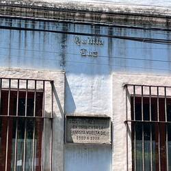 An old and now defunct newspaper building