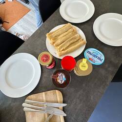 Crepes for breakfast