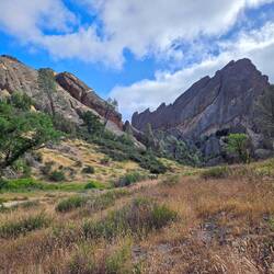 View from the valley floor