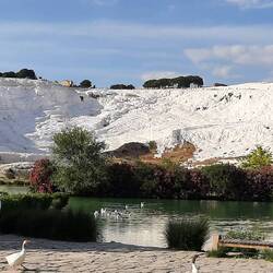 Pamukkale travertines