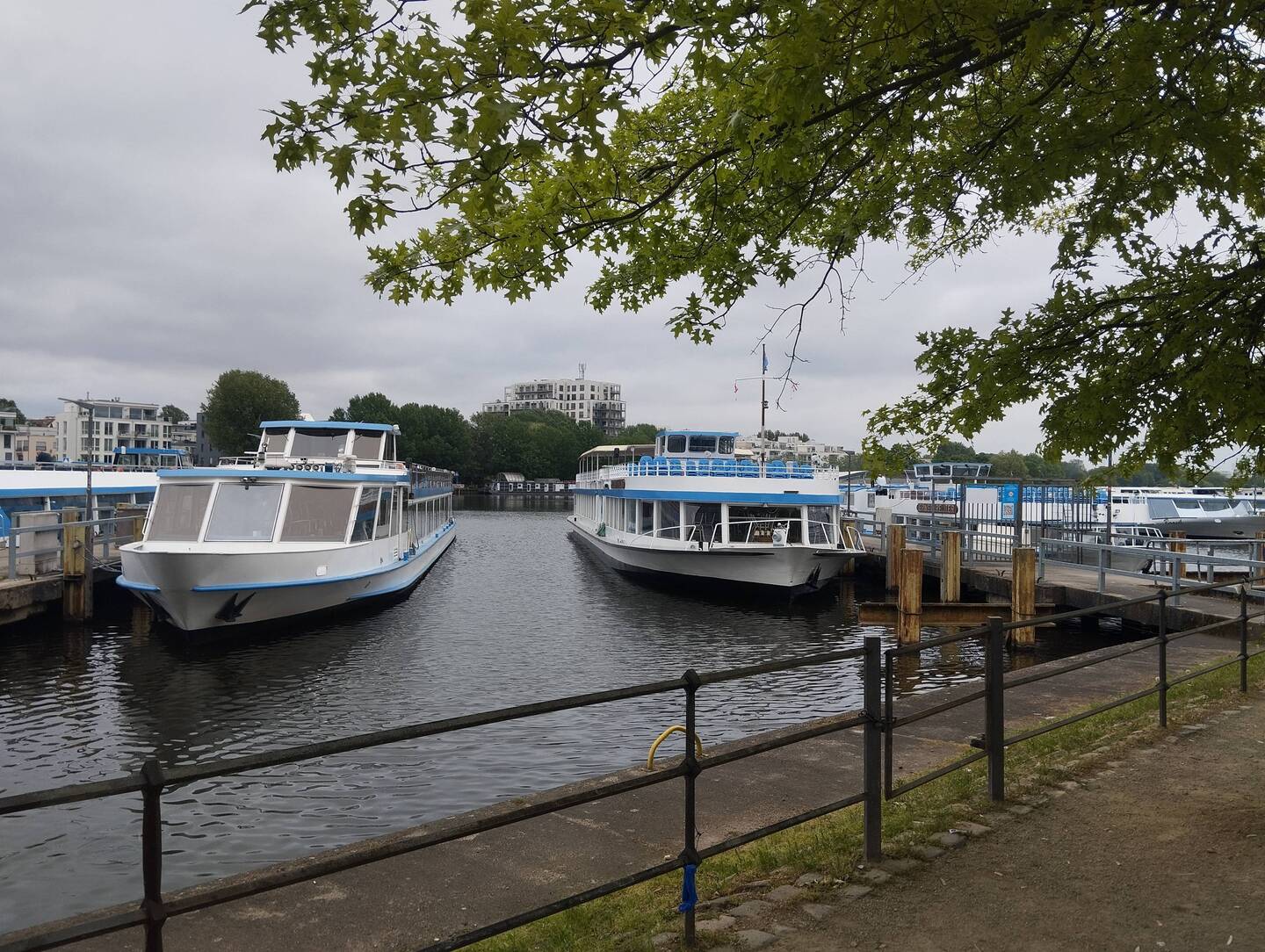 Schiffsanleger in Treptow