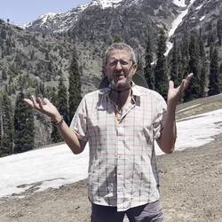 Actor interviewt mich. Ich radebreche in English