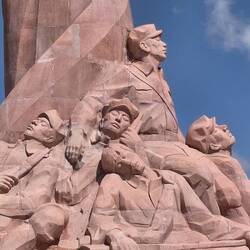 Most of the marchers perished in punishing conditions