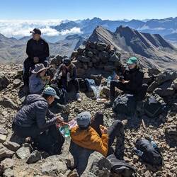 Brotzeit auf über 5.000 m