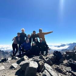 Ganz schön dünne Luft hier oben!