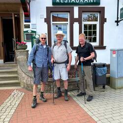 Wir starten in Munster Vom Hotel Deutsches Haus👎