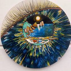 This piece of art we feel in love with unfortunately was too big for our bags