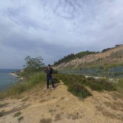 Landing site at Anzac Cove