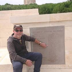 Memorial/Commeration for Frederick Clark at Chunuk Bair