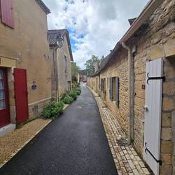 Middle part of the village was mainly used for commerce