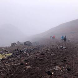 Kälte, Regen, Wind, Wolken - schöner Ausflug auf den Cotopaxi 😄