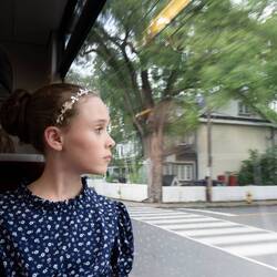 Tramming into town