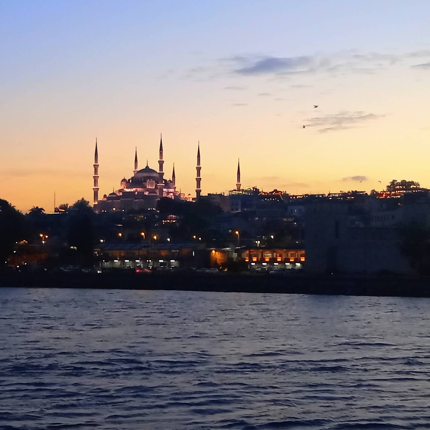 Hagia Sofia Mosque from The Bosphorus