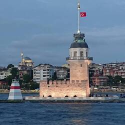 Maidens Tower, toll tower on The Bosphorus