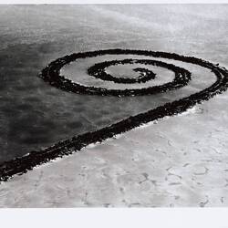 Gianfranco Gorgoni, SPIRAL JETTY, UTAH, GOR2049SVU, 1970