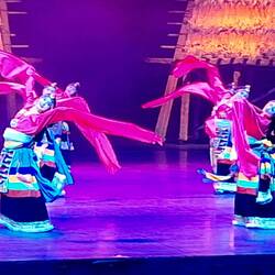 Sue kitted up for the Long Sleeve Dance