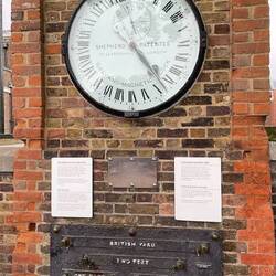 Shepherd Gate Clock, the first to ever show Greenwich Mean Time (GMT) to the public.